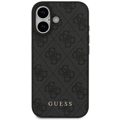 Funda para Apple iPhone 17, Guess, 4G Classic, Negra