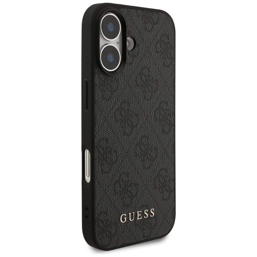 Funda para Apple iPhone 17, Guess, 4G Classic, Negra