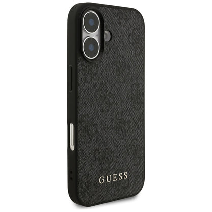 Funda para Apple iPhone 17, Guess, 4G Classic, Negra