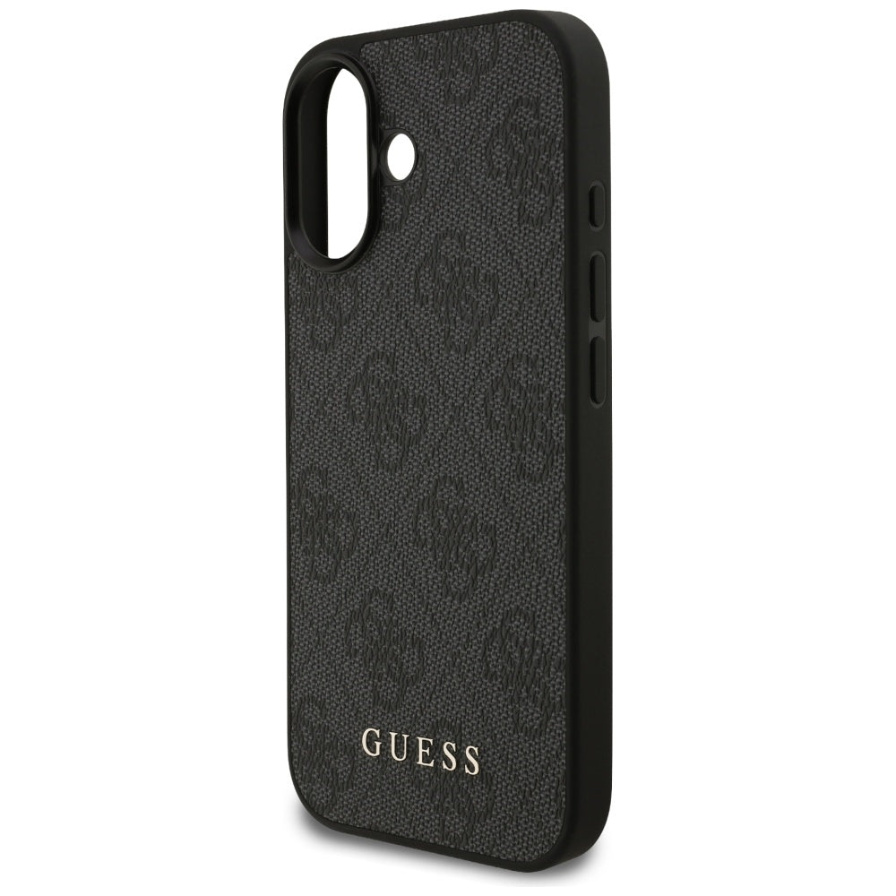 Funda para Apple iPhone 17, Guess, 4G Classic, Negra
