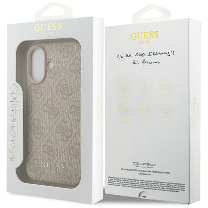 Funda para Apple iPhone 17, Guess, 4G Classic, Rosa