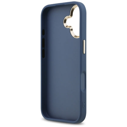 Funda para Apple iPhone 17, Guess, Big 4G Logo Classic, Azul Dorado