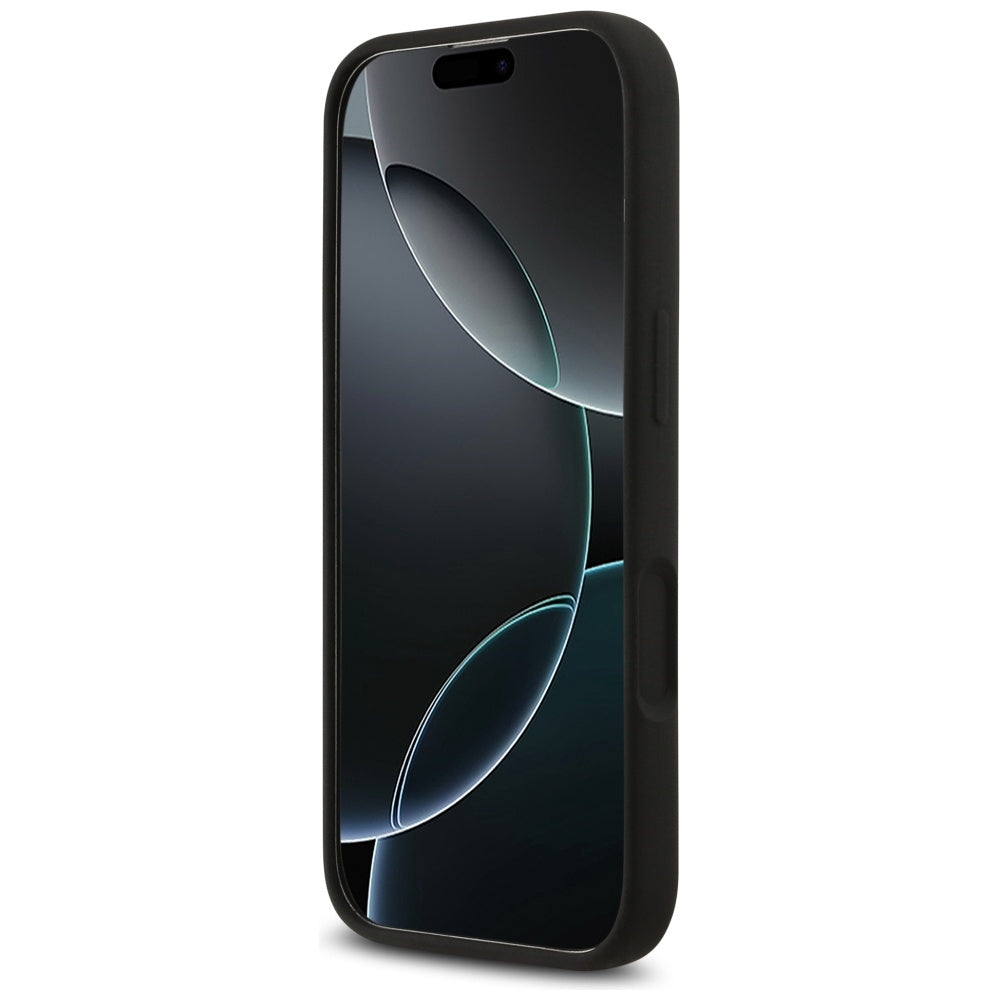 Funda para Apple iPhone 17, Guess, Big 4G Script, Negra