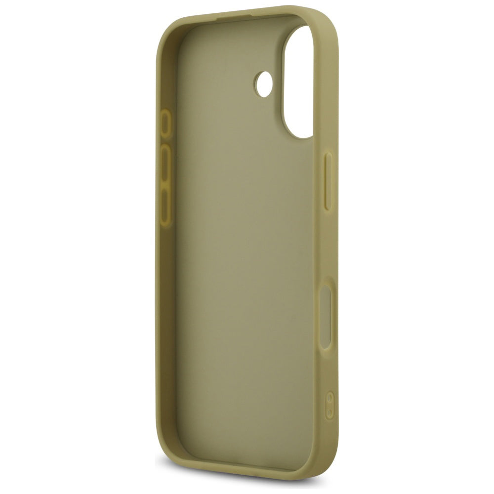 Funda para Apple iPhone 17, Guess, Fixed Glitter Big 4G, Dorada