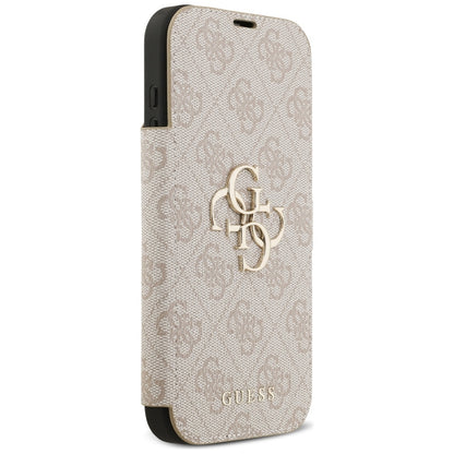 Funda para Apple iPhone 17 Pro, Guess, 4G Metal Logo, Rosa