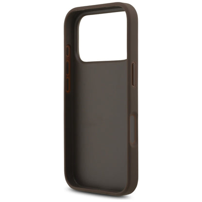 Funda para Apple iPhone 17 Pro Max, Guess, 4G Big Logo, Marrón