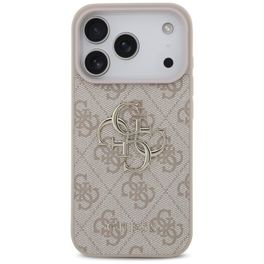 Funda para Apple iPhone 17 Pro Max, Guess, 4G Big Logo, Rosa.
