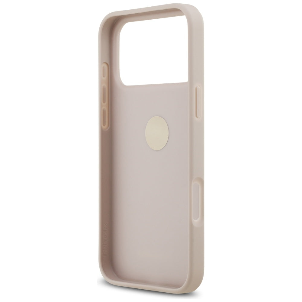 Funda para Apple iPhone 17 Pro Max, Guess, 4G Ring Stand, Rosa