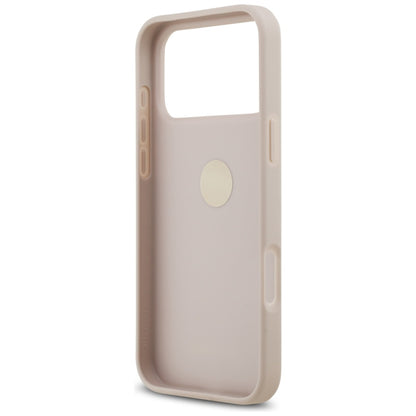Funda para Apple iPhone 17 Pro Max, Guess, 4G Ring Stand, Rosa