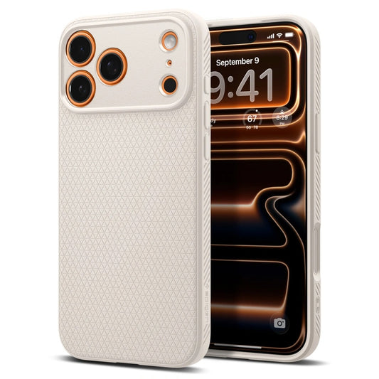 Case for Apple iPhone 17 Pro Max, Spigen, Liquid Air, Beige
