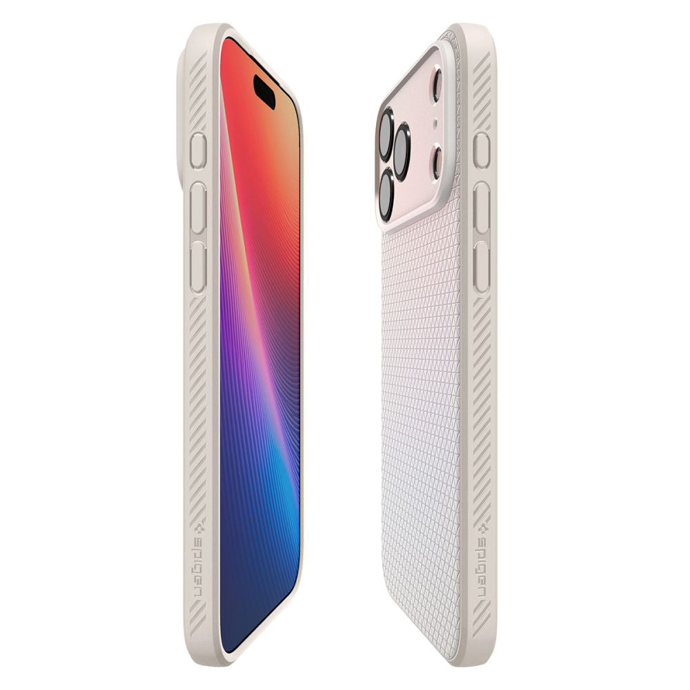 Funda para Apple iPhone 17 Pro Max, Spigen, Liquid Air, Beige