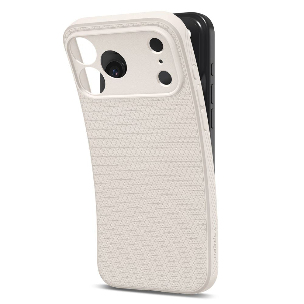 Funda para Apple iPhone 17 Pro Max, Spigen, Liquid Air, Beige