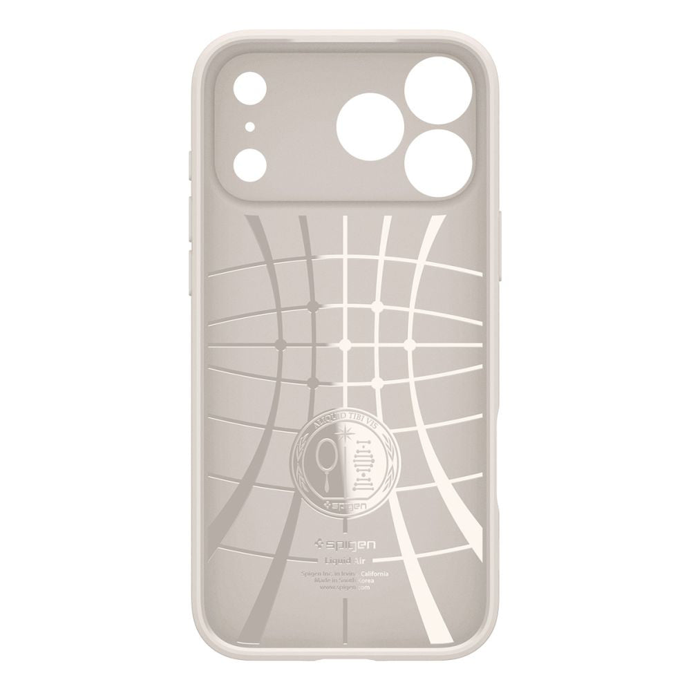 Funda para Apple iPhone 17 Pro Max, Spigen, Liquid Air, Beige