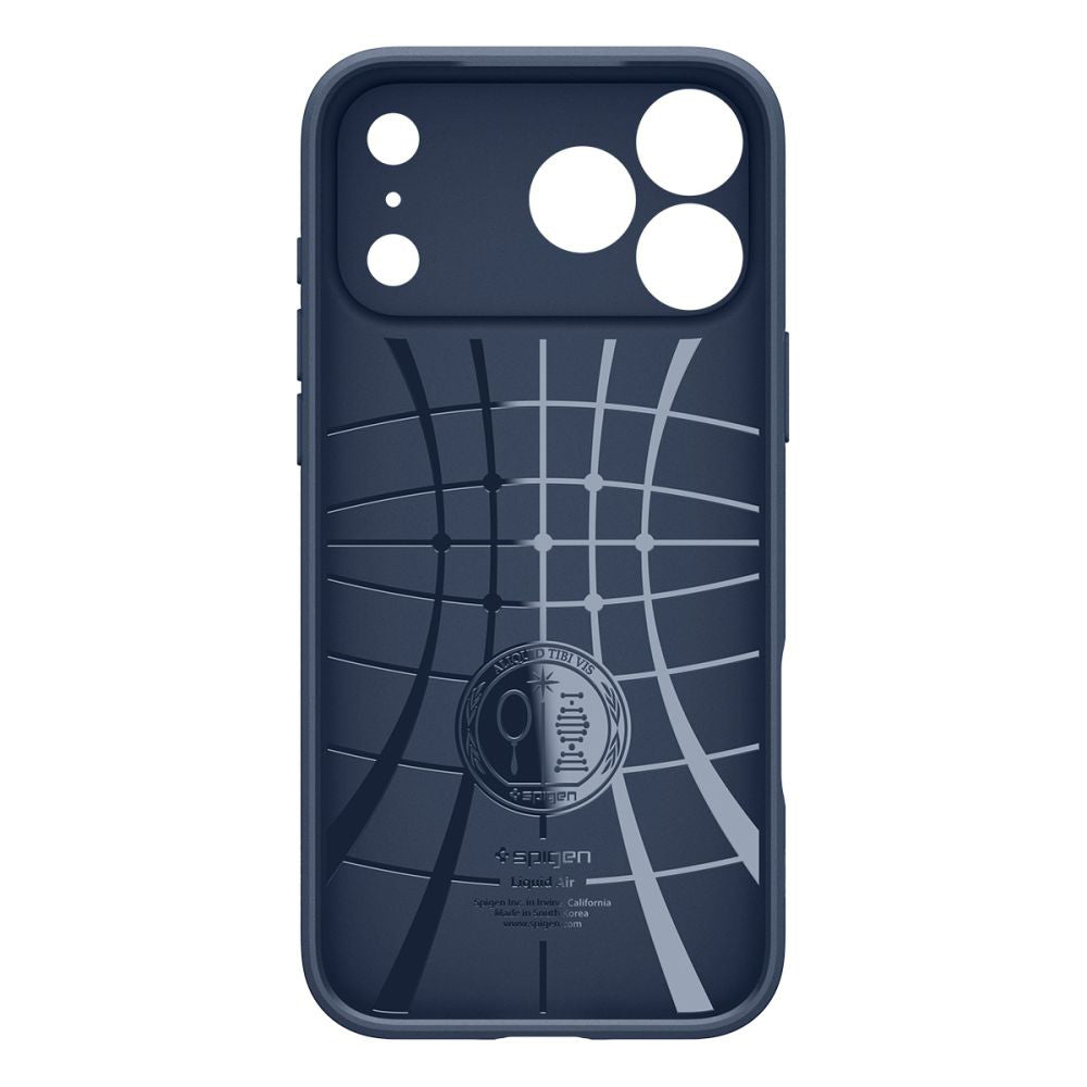 Funda para Apple iPhone 17 Pro Max, Spigen, Liquid Air, Azul Marino