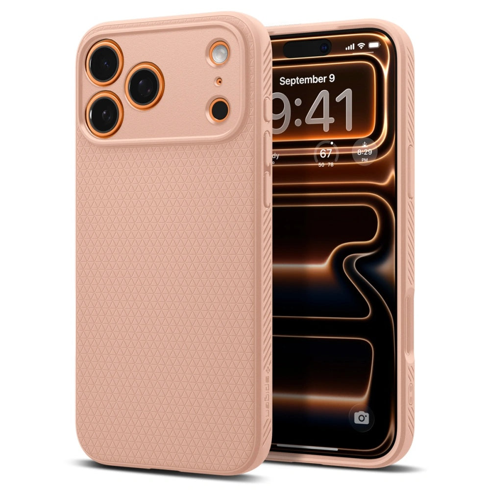 Funda para Apple iPhone 17 Pro Max, Spigen, Liquid Air, Rosa