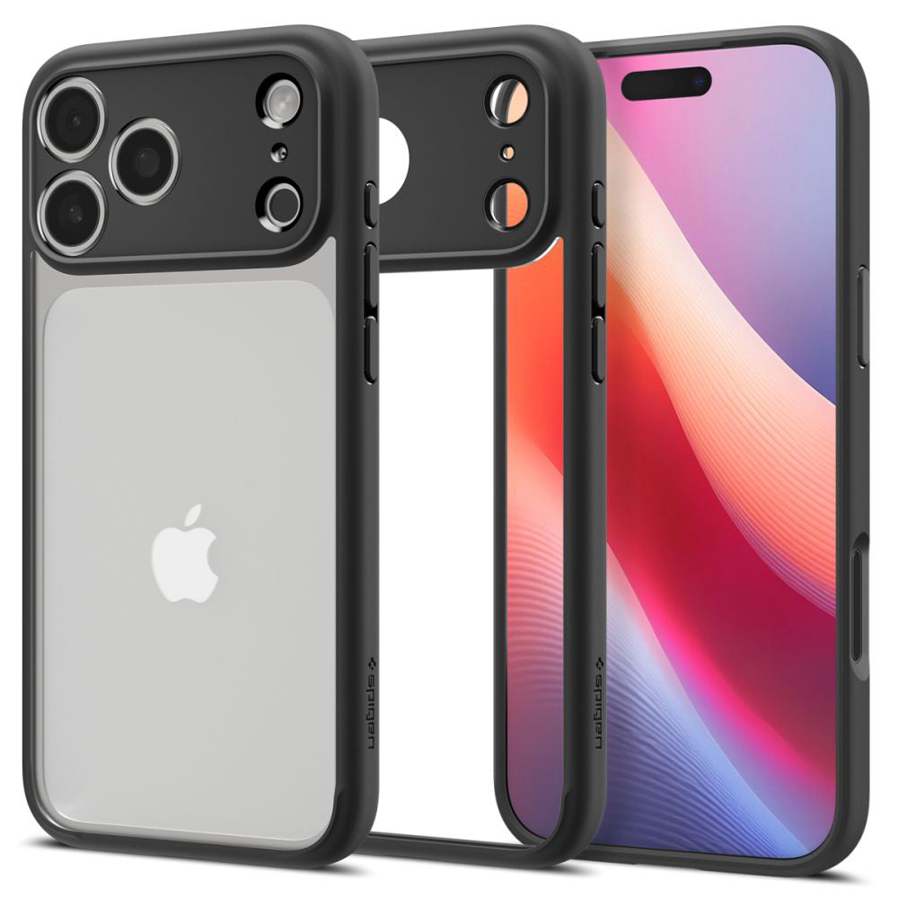 Case for Apple iPhone 17 Pro Max, Spigen, Ultra Hybrid, Matte Black