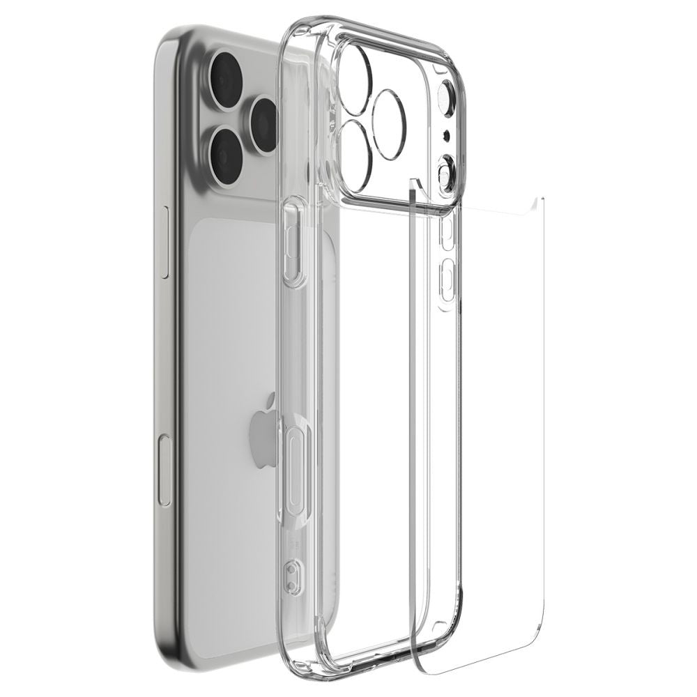 Funda para Apple iPhone 17 Pro Max, Spigen, Ultra Hybrid, Transparente