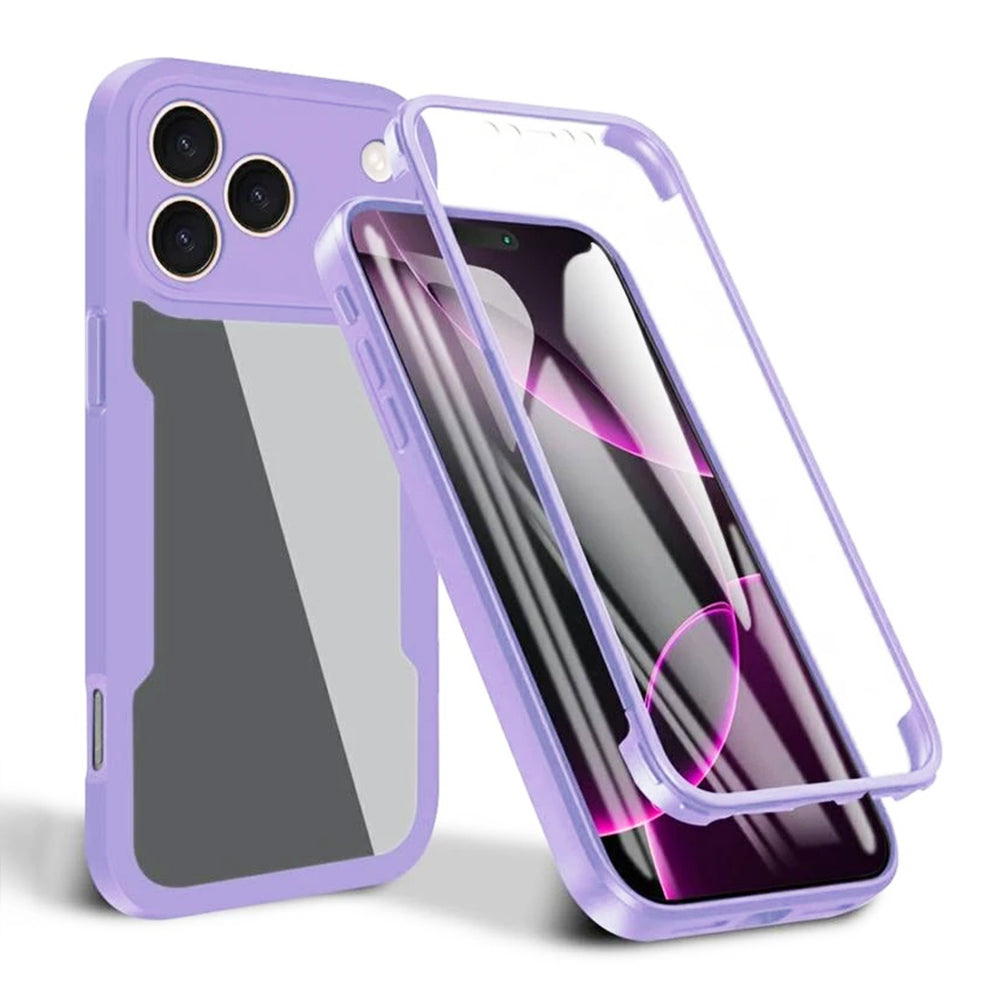 Funda para Apple iPhone 17 Pro Max, Techsuit, ColorVerse 360, Morado