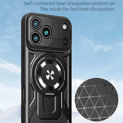 Funda para Apple iPhone 17 Pro Max, Techsuit, RuggedCam, Negra