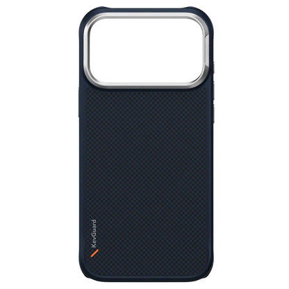 Funda MagSafe para Apple iPhone 17 Pro Max, UNIQ, Keva MagClick, Azul Marino.
