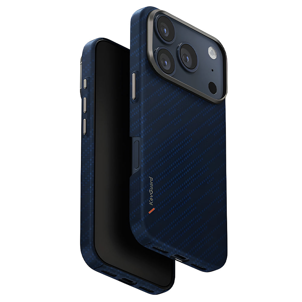 Funda MagSafe para Apple iPhone 17 Pro Max, UNIQ, Keva MagClick, Denim