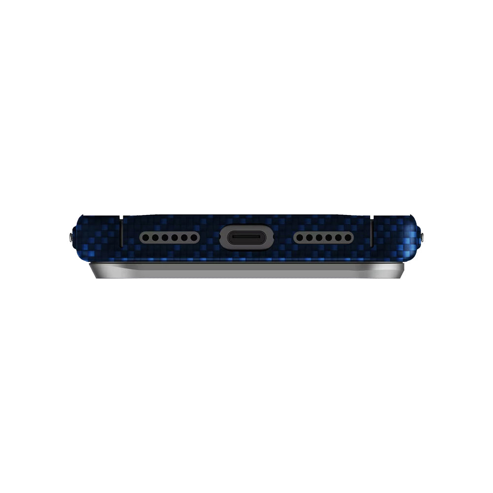Funda MagSafe para Apple iPhone 17 Pro Max, UNIQ, Keva MagClick, Denim