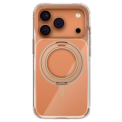 Funda para Apple iPhone 17 Pro Max, UNIQ, Swivix, Dorada.