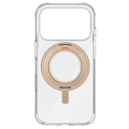 Funda para Apple iPhone 17 Pro Max, UNIQ, Swivix, Dorada.