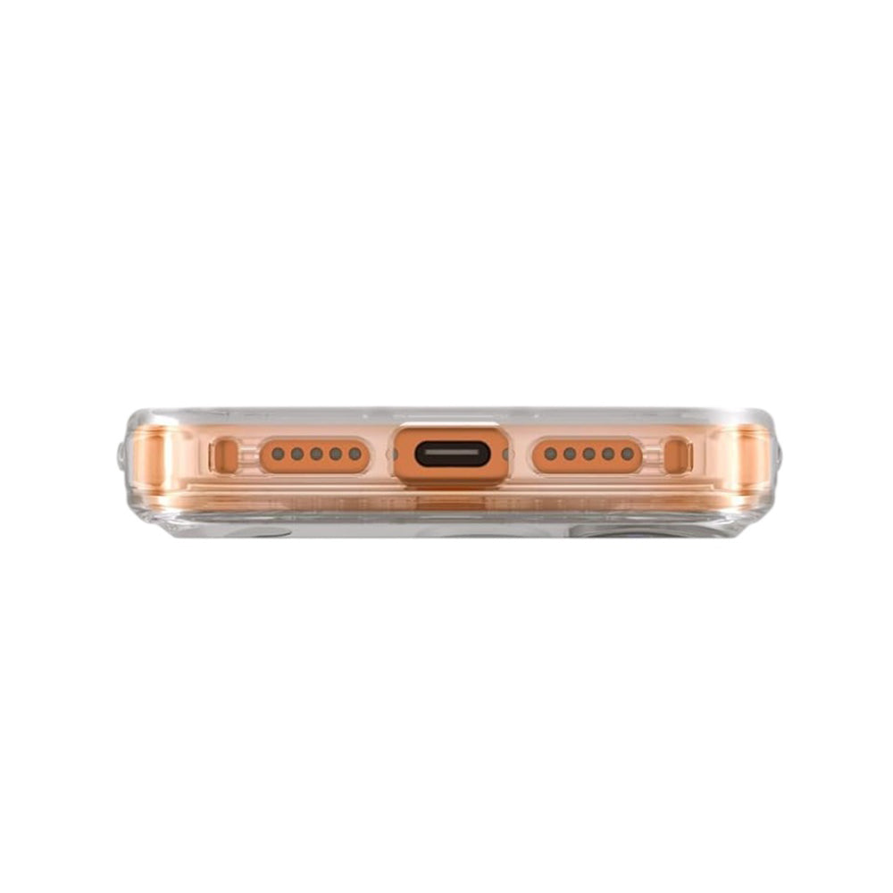 Funda para Apple iPhone 17 Pro Max, UNIQ, Swivix, Dorada.