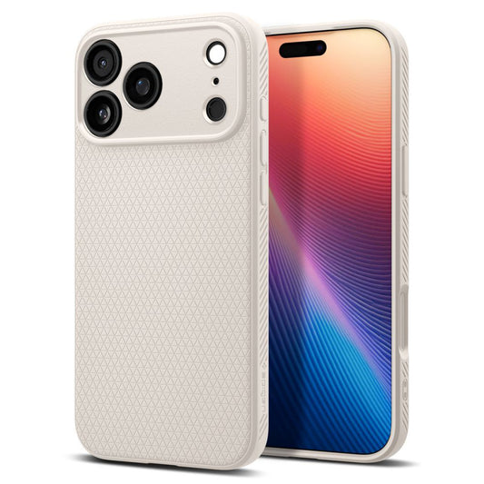 Funda para Apple iPhone 17 Pro, Spigen, Liquid Air, Beige