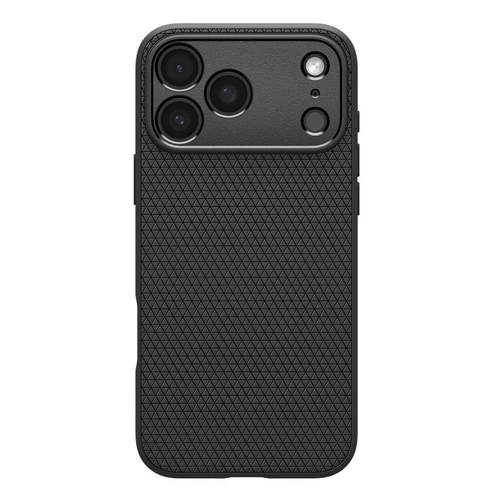 Funda para Apple iPhone 17 Pro, Spigen, Liquid Air, Negra Mate