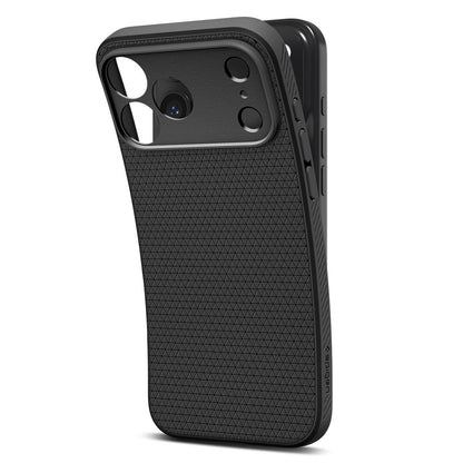 Funda para Apple iPhone 17 Pro, Spigen, Liquid Air, Negra Mate