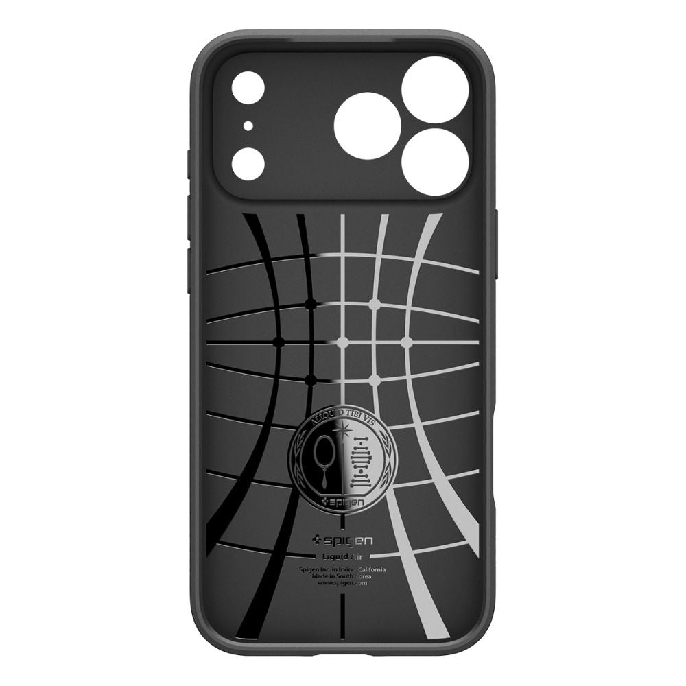 Funda para Apple iPhone 17 Pro, Spigen, Liquid Air, Negra Mate