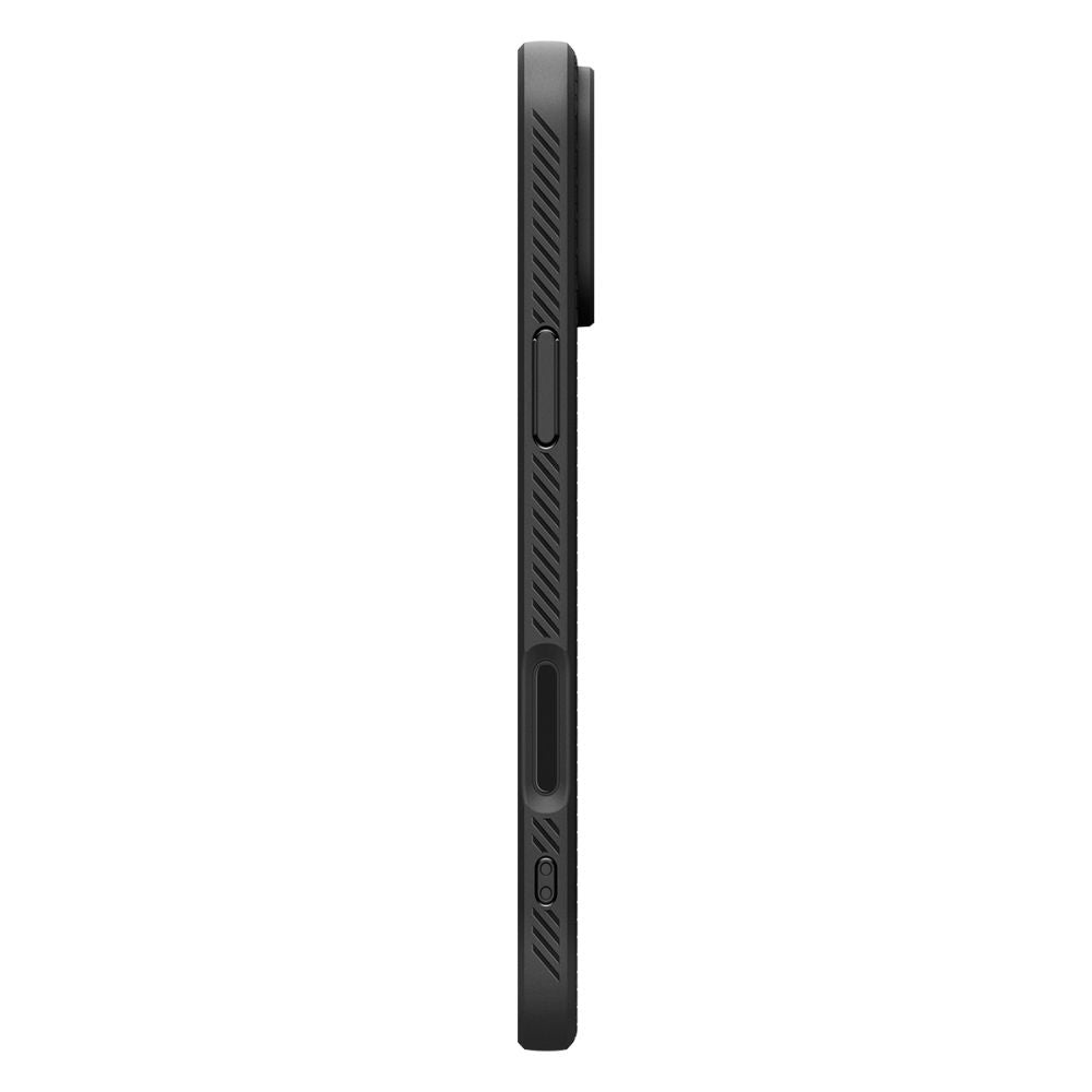 Funda para Apple iPhone 17 Pro, Spigen, Liquid Air, Negra Mate