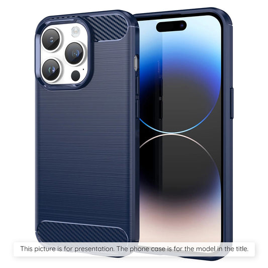Funda para Apple iPhone 17 Pro, Techsuit, Carbono, Azul