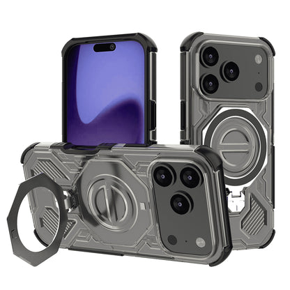 Funda para Apple iPhone 17 Pro, Techsuit, Carbon Shield Pro, Negra Clara