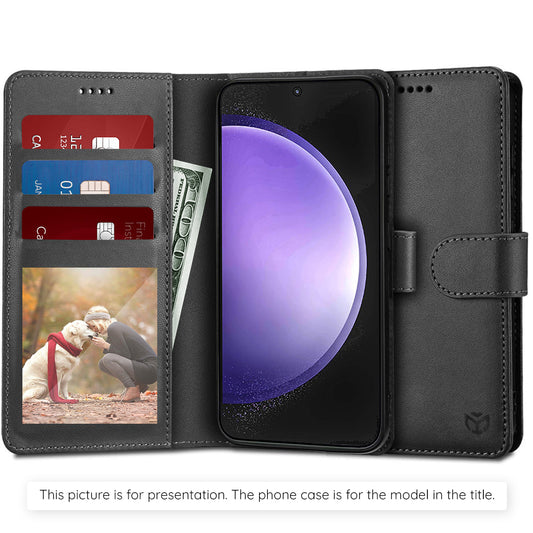 Funda para Apple iPhone 17 Pro, Techsuit, Diary Book, Negra