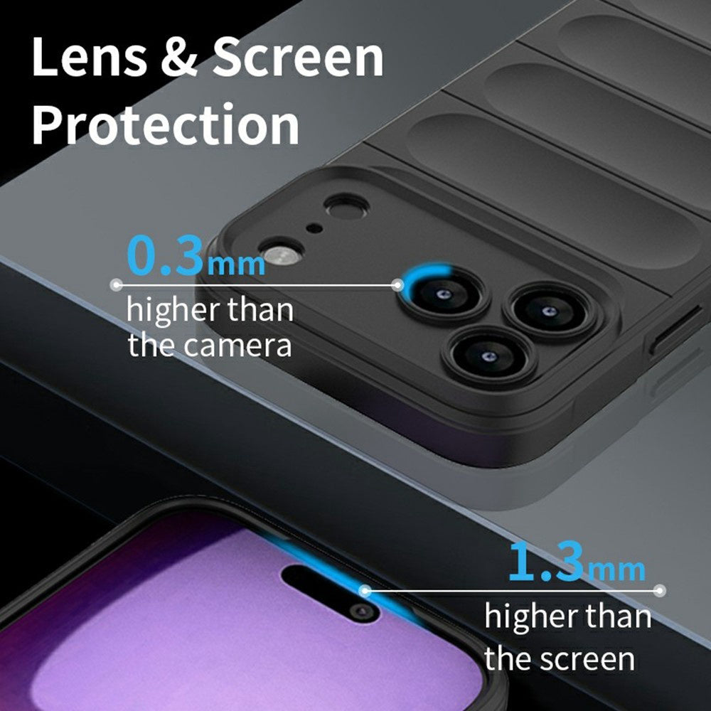 Funda para Apple iPhone 17 Pro, Techsuit, Magic Shield, Azul