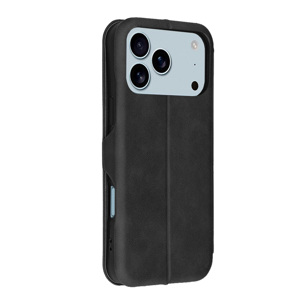 Funda para Apple iPhone 17 Pro, Techsuit, Safe Wallet Plus, Negra