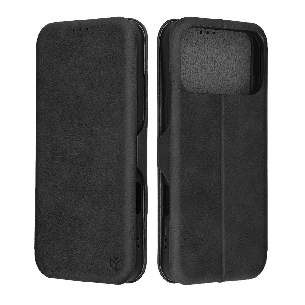 Funda para Apple iPhone 17 Pro, Techsuit, Safe Wallet Plus, Negra