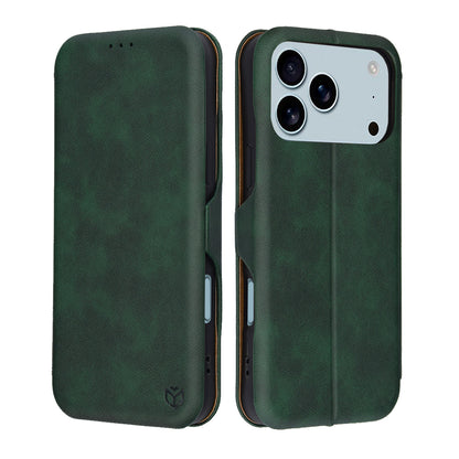 Funda para Apple iPhone 17 Pro, Techsuit, Safe Wallet Plus, Verde