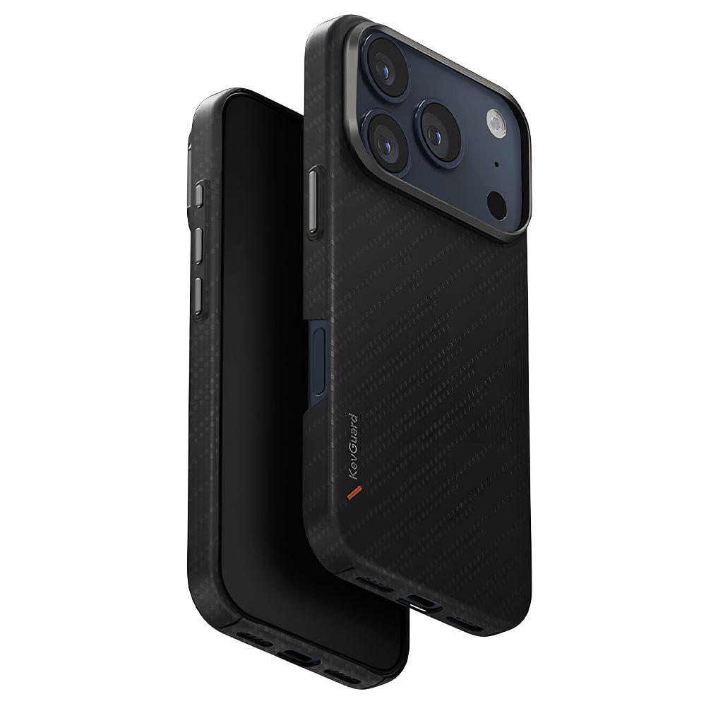 Funda MagSafe para Apple iPhone 17 Pro, UNIQ, Keva MagClick, Gris Oscuro