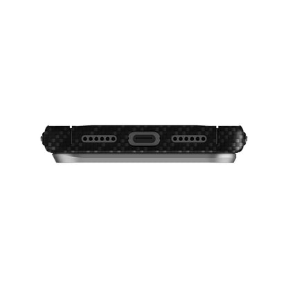 Funda MagSafe para Apple iPhone 17 Pro, UNIQ, Keva MagClick, Gris Oscuro