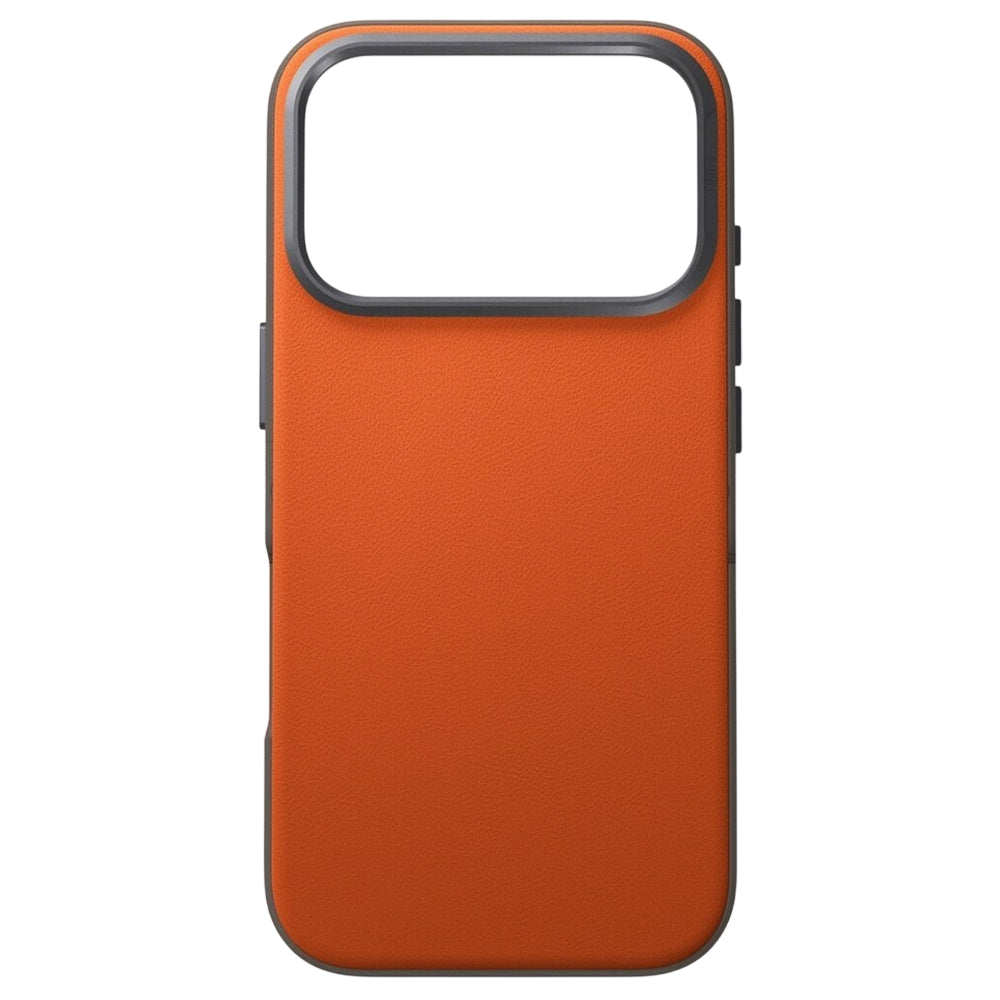 Funda para Apple iPhone 17 Pro, UNIQ, Lyden Leatherette, Beige Naranja