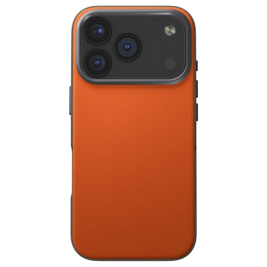 Funda para Apple iPhone 17 Pro, UNIQ, Lyden Leatherette, Beige Naranja