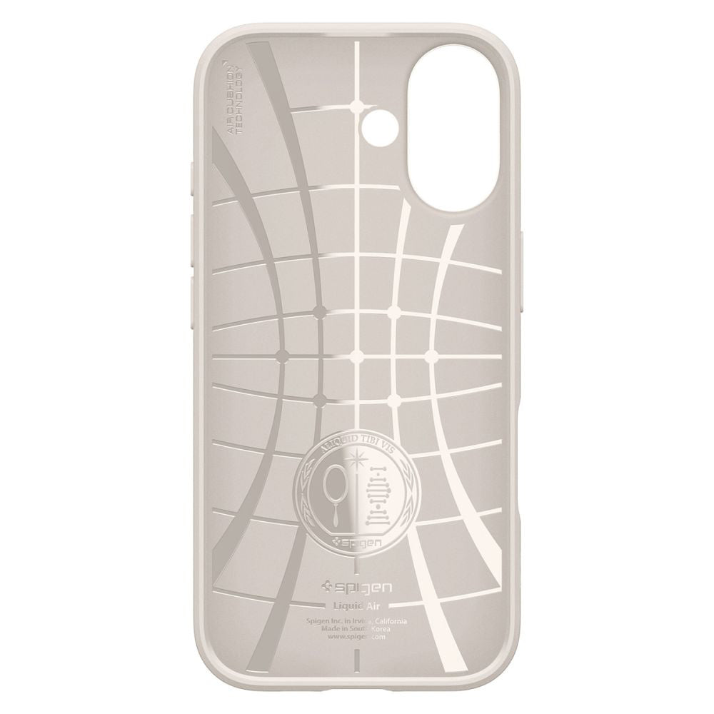 Funda para Apple iPhone 17, Spigen, Liquid Air, Beige