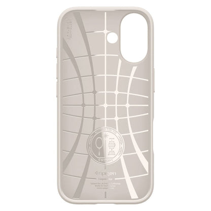 Funda para Apple iPhone 17, Spigen, Liquid Air, Beige