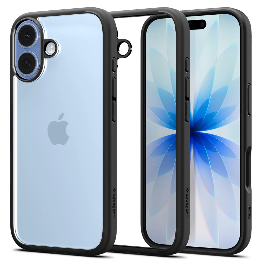 Funda para Apple iPhone 17, Spigen, Ultra Hybrid, Negra Mate