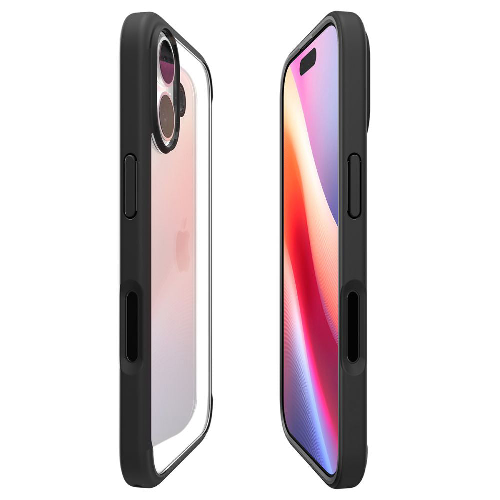 Funda para Apple iPhone 17, Spigen, Ultra Hybrid, Negra Mate