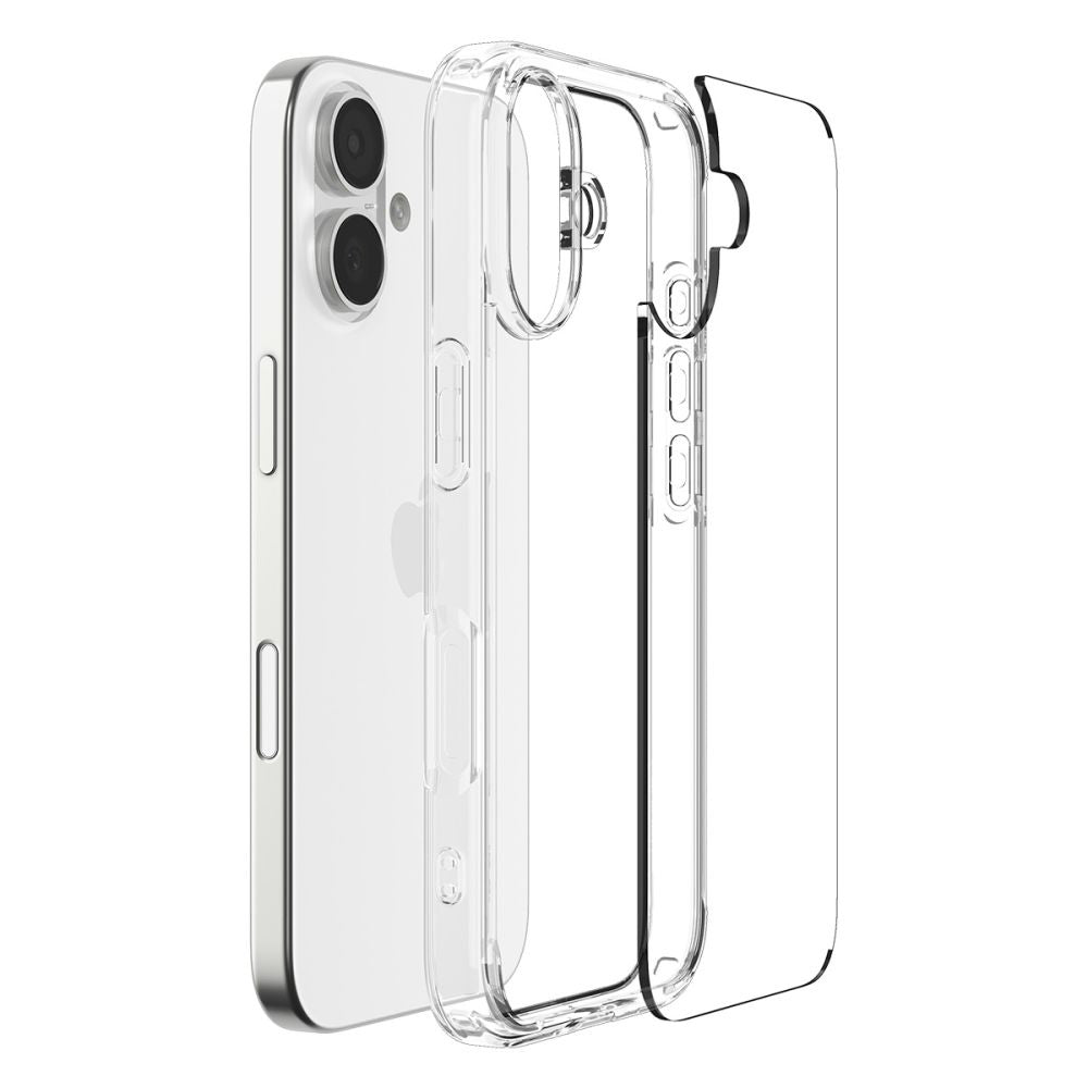 Funda para Apple iPhone 17, Spigen, Ultra Hybrid, Transparente